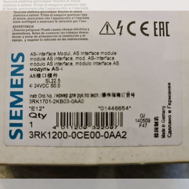 AS-I Interface Модули Ввод/Вывода Siemens