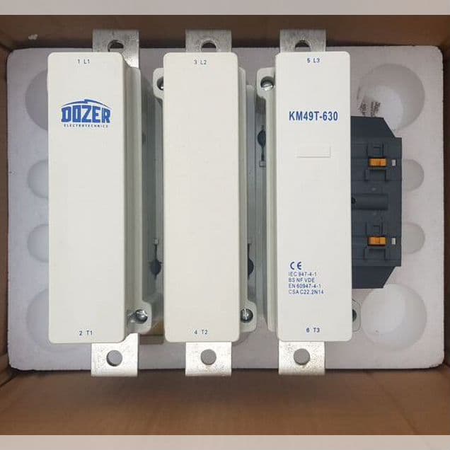 Контакторы AC1-1000A. AC3-630 Ампер / 300 квт