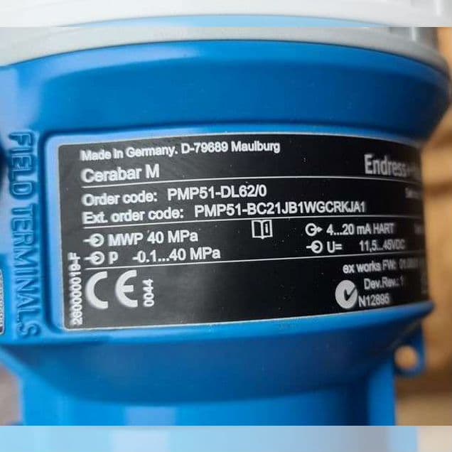 Датчики Давления 400 бар Endress+Hauser Cerabar