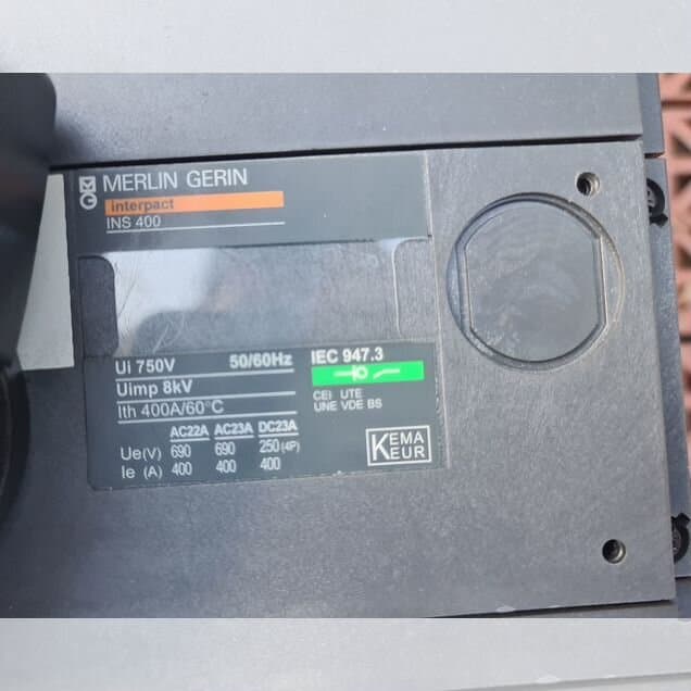 Рубильники-разъединители Schneider Electric 400А