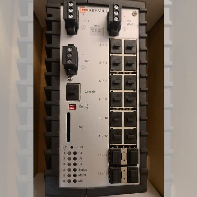 Промышленный Коммутатор KeyMile LineRunner 16-Port