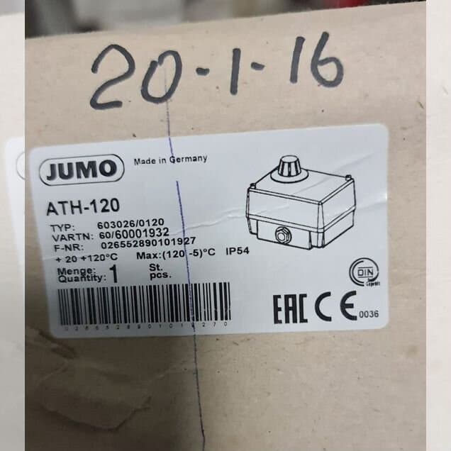 Термостат термических процессов Jumo +120С