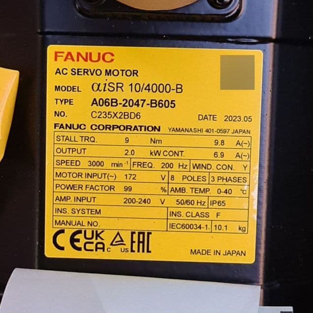 Серводвигатель Сервомотор Fanuc Новый