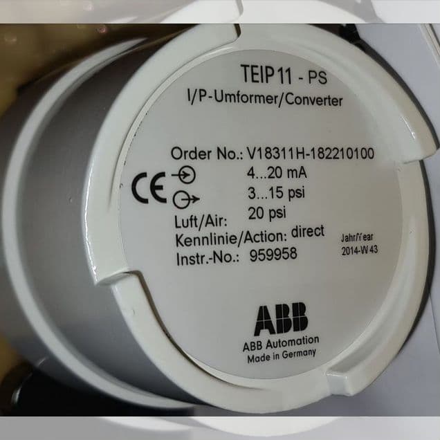 Пропорциональные регуляторы давления ABB Teip11-PS