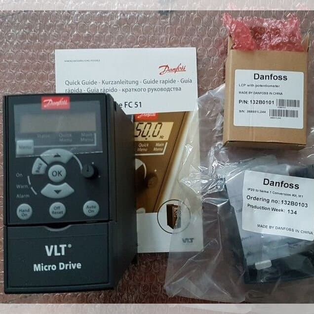 Преобразователи частоты Danfoss VLT Micro-Drive