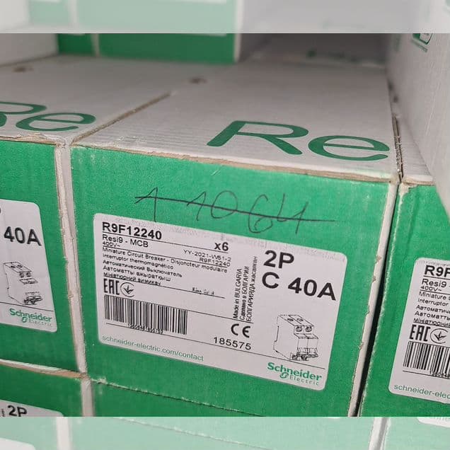 Автоматические выкл Schneider Electric Resi9