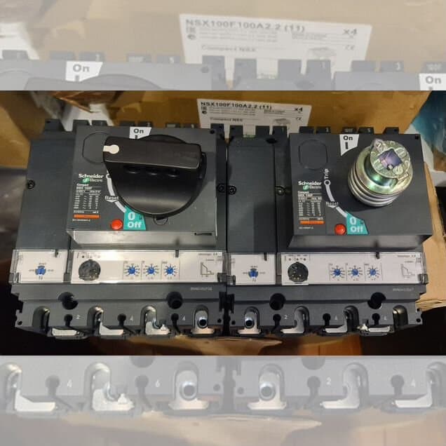 Автоматические выкл 100А 4P Schneider Micrologic 2