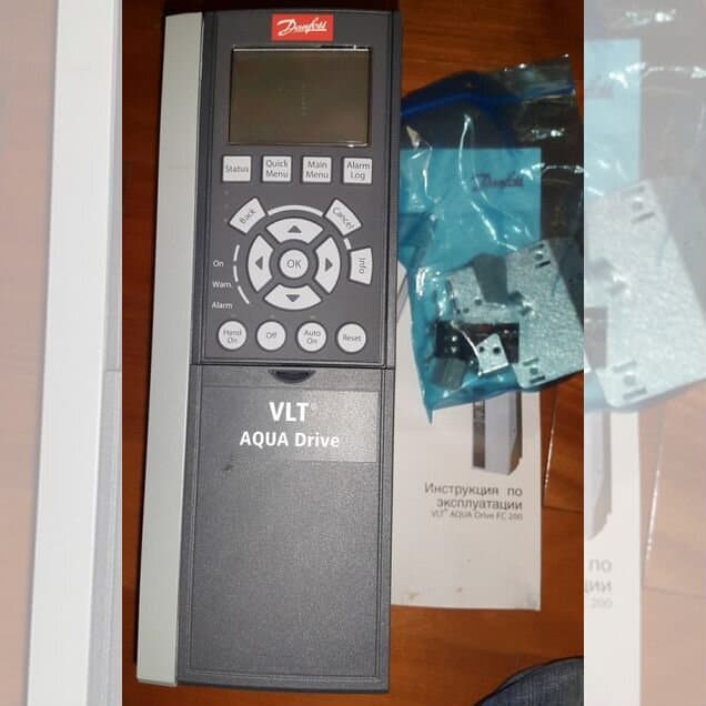 Частотные преобразователи Danfoss Aqua 0.4-160кВт