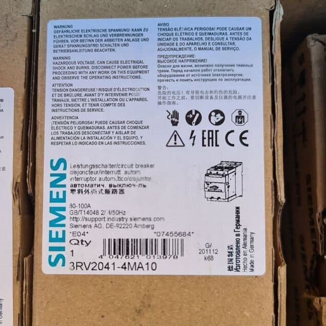 Автоматика Реле защиты двигателя Siemens Sirius