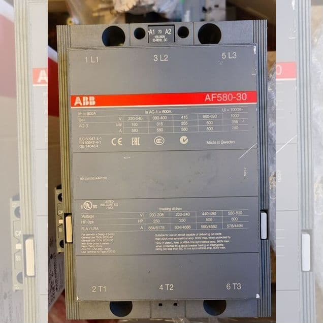 Контакторы - Пускатели ABB 260-1050 Ампер