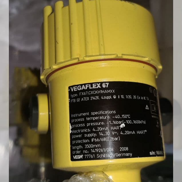 Уровнемеры микроволновые Vegaflex FX67 4-20mA Ex