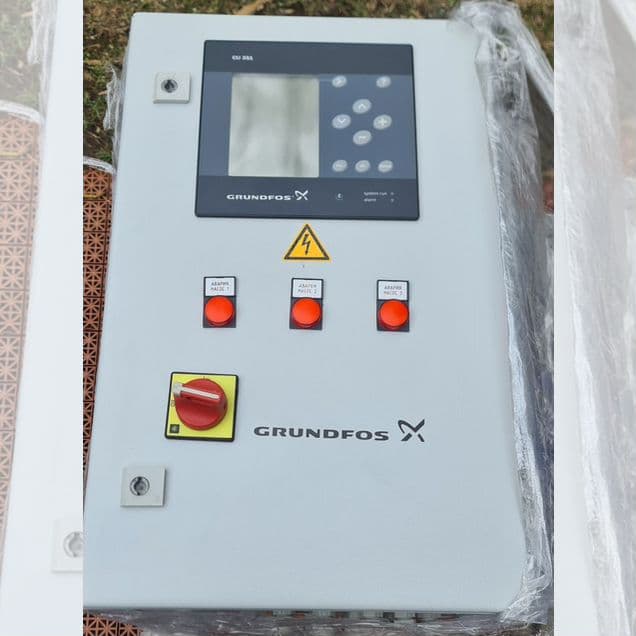 Шкаф повышения давления 3x5.5квт Grundfos MPC