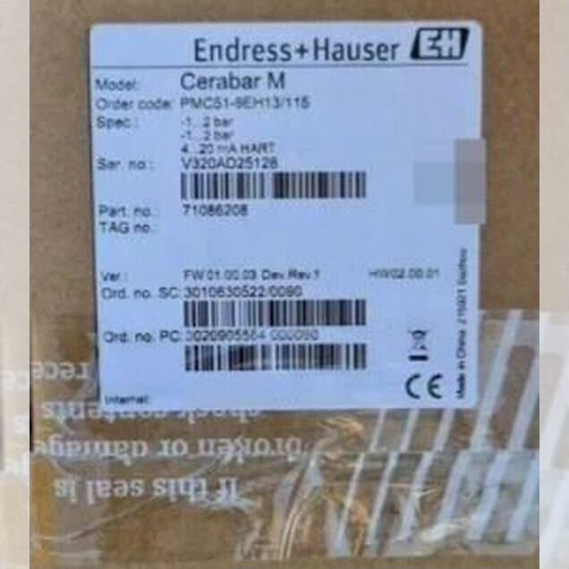 Преобр давления гигиенические 2бар Endress+hauser