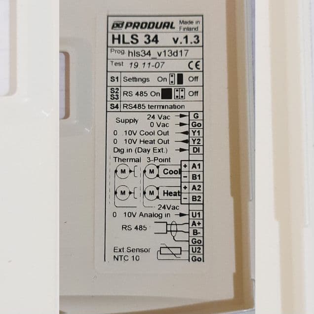 Контроллер вентиляции Produal Modbus вых 3x0-10V 2