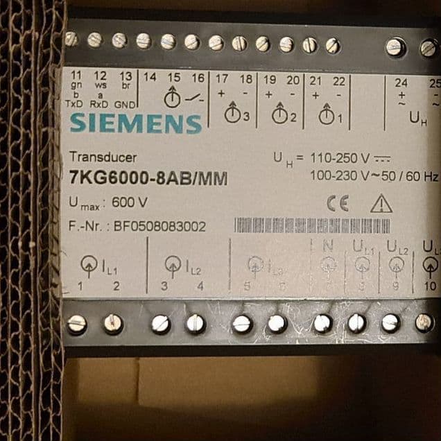 Преобр электрических величин Siemens Simeas 4-20mA