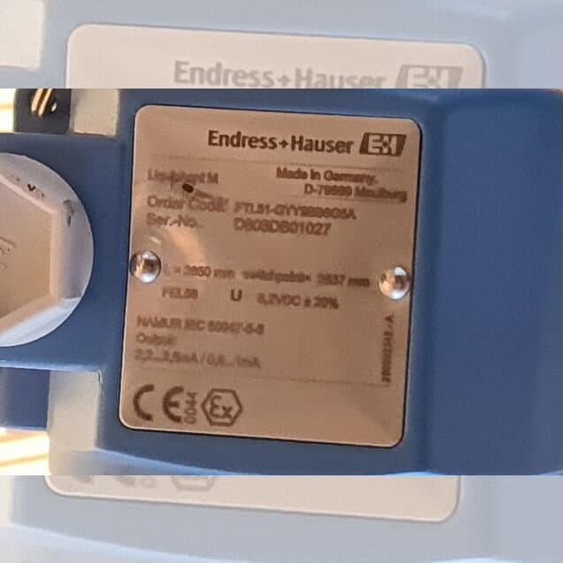 Вибрационные датчик уровня 190см/290см Endress+H