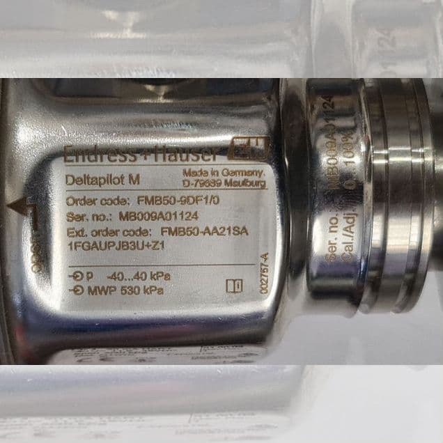 Гигиенические Преобр давления 40kPa Endress+Hauser