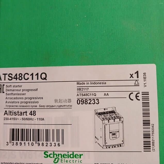 Устройства плавного пуска Schneider до 630 квт